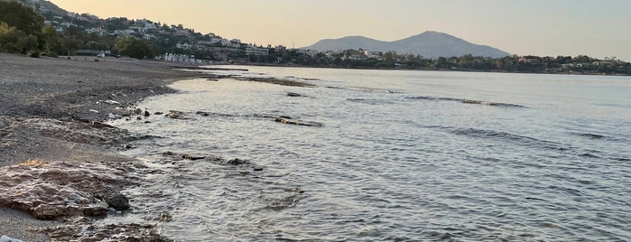 Agios Dimitrios Beach is one of Athens south coast.