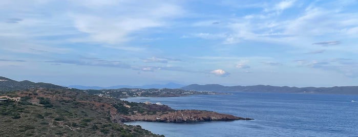 Cape Sounion is one of Афины.
