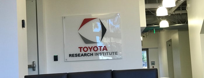 Toyota Research Institute is one of Raj : понравившиеся места.