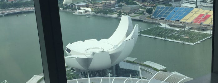 Marina Bay Sands Hotel is one of Lugares favoritos de Dilek.
