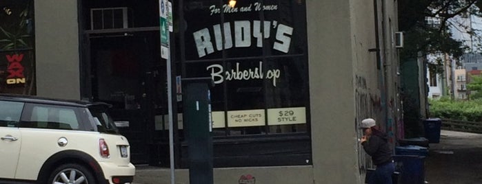 Rudy's Barbershop is one of Tempat yang Disukai Mucho.