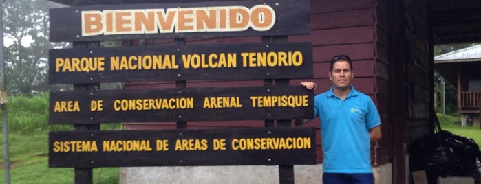 Tenorio Volcano is one of Costa Rica.