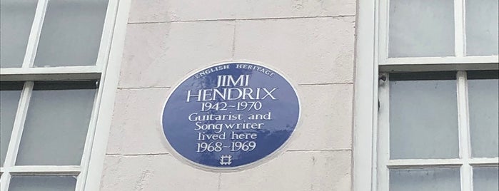 Jimi Hendrix: 23 Brook Street is one of ЛОНДРЕСОвое.