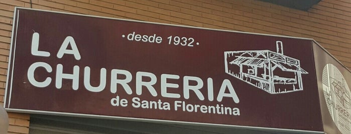 La Churreria De Santa Florentina is one of recomendados.
