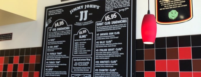 Jimmy Johns is one of Chai’s Liked Places.