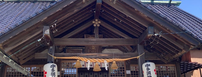 宇多須神社 is one of 観光4.