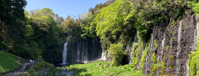 Shiraito Falls is one of 「どうする家康」ゆかりのスポット.