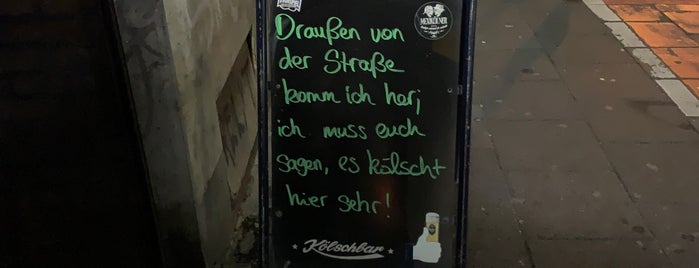 Kölschbar is one of Köln Bars.