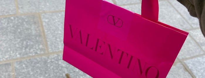 Valentino is one of Paris boutique and malls.