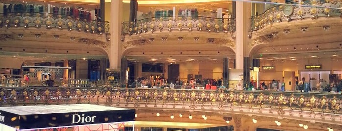 Galeries Lafayette Haussmann is one of France.