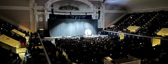 DAR Constitution Hall is one of DC's favorites.