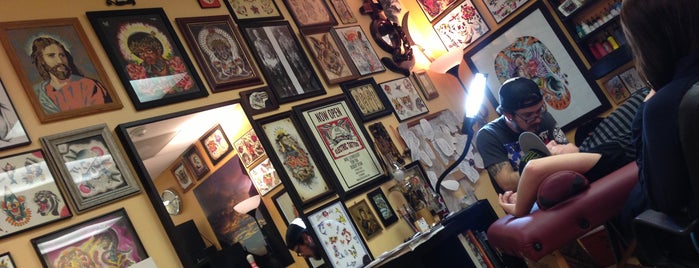 Valor Tattoo is one of Tattoo Parlor Checked Out II.