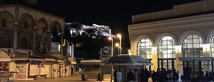 Monastiraki Square is one of Sightseeing Athens.