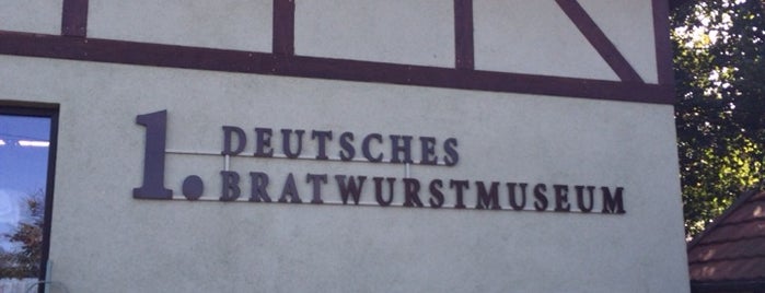 1. Deutsches Bratwurstmuseum is one of FOOD AND BEVERAGE MUSEUMS.