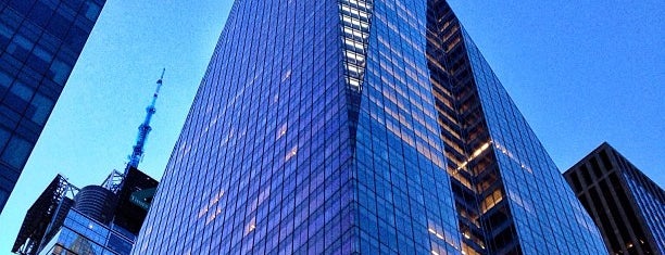 Bank of America Tower is one of New York.