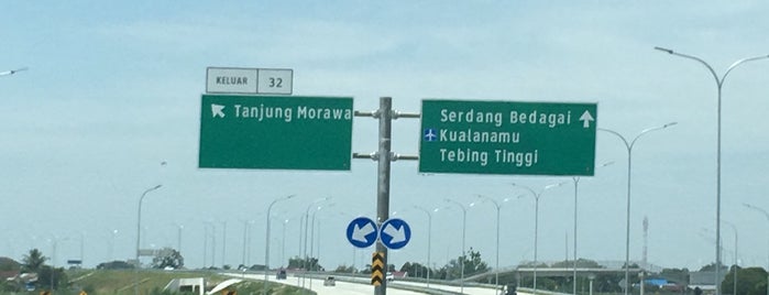 Gerbang Tol Tanjung Morawa is one of Check! Places I've been (part2).