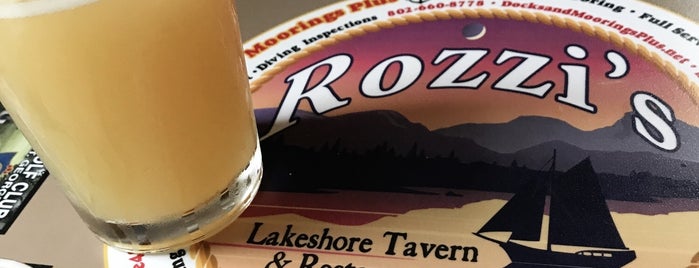 Rozzi's Lakeshore Tavern is one of Burlington.