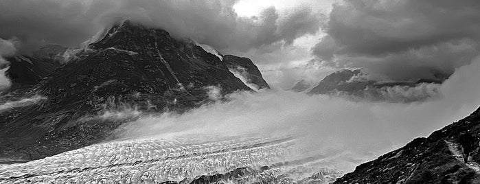 Altesch Glacier is one of Switzerland, Austria & Liechtenstein.