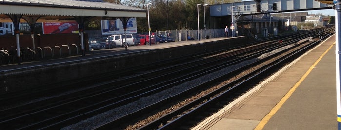 Eastleigh Railway Station (ESL) is one of Stations.