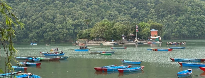 Phewa Tal / Fewa Lake is one of Tempat yang Disukai Anastasya.