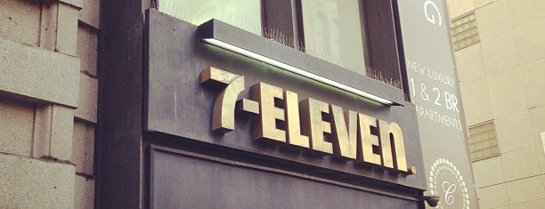 7-Eleven is one of Orte, die Mark gefallen.