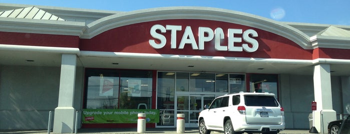Staples is one of Been There, Done That!.
