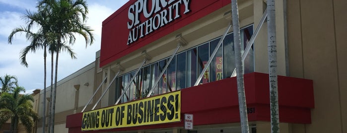 Sports Authority is one of Stores.