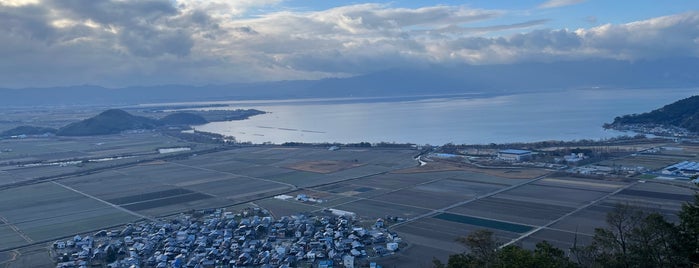 八幡山城跡 is one of 滋賀に行ったらココに行く！ Vol.2.