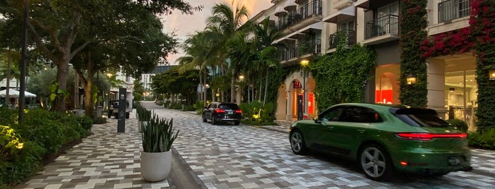 Downtown West Palm Beach is one of Tempat yang Disukai Steven.