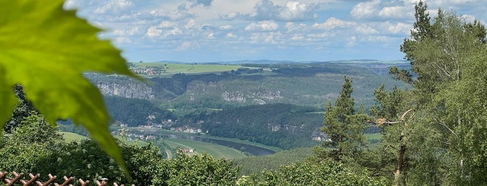 FelsBaude Lilienstein is one of Sächsische Schweiz.