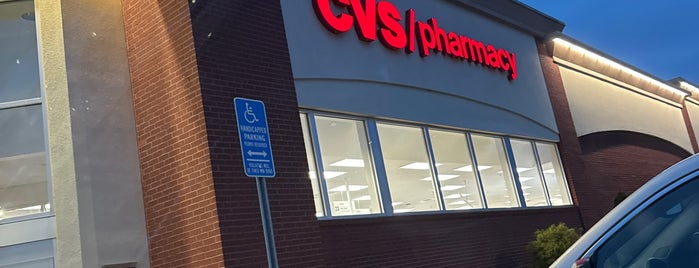 CVS pharmacy is one of P : понравившиеся места.