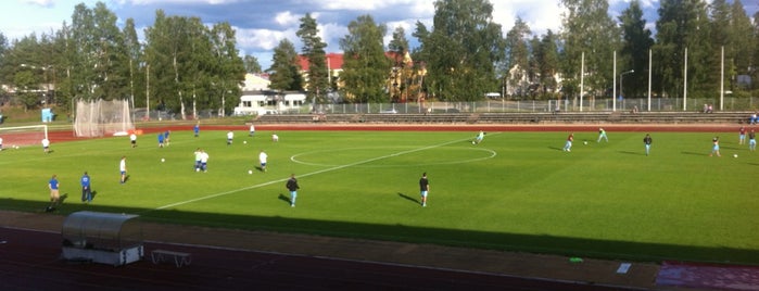 Hyvinkään urheilupuisto is one of Vaki paikat Hyvinkää.