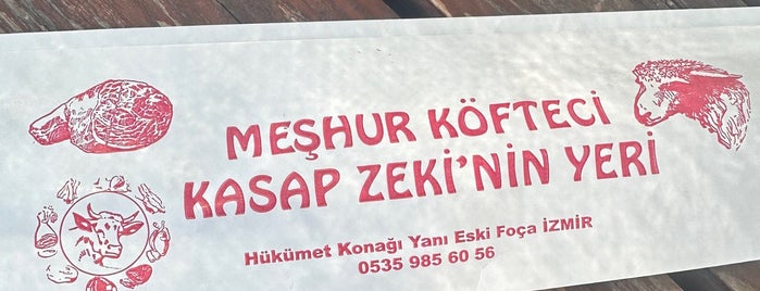 Köfteci Zeki is one of İzmir Sayfiyeleri 3.