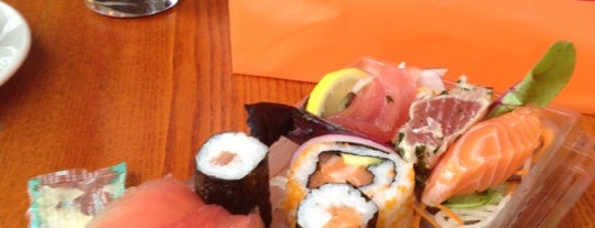 YO! Sushi is one of Orte, die James gefallen.
