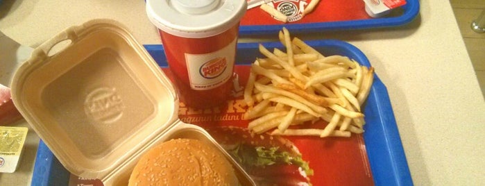 Burger King is one of Tempat yang Disimpan Metin.