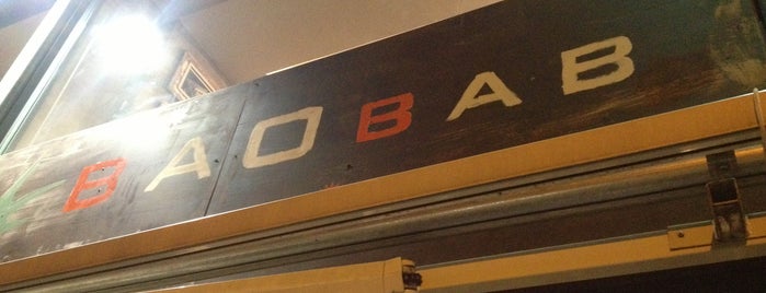 Baobab is one of Milano food.