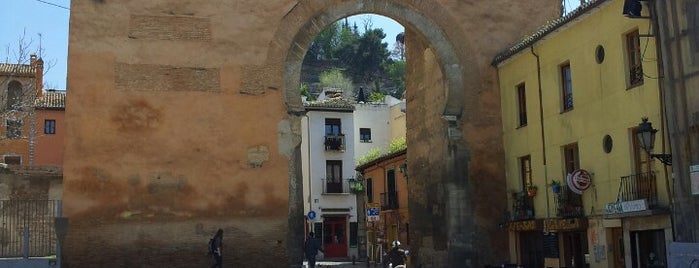 Puerta Elvira is one of Andalucía: Granada.