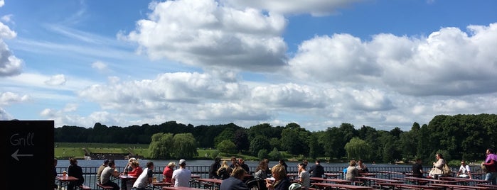 Schumachers Biergarten is one of Orte, an denen ich Bier trank.