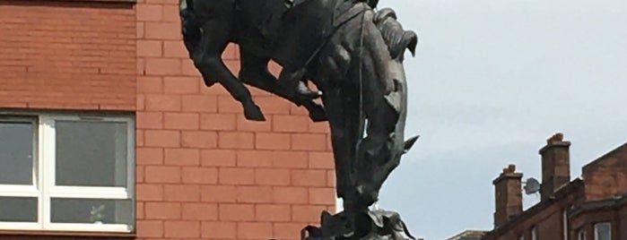 Buffalo Bill Statue is one of Glasgow.