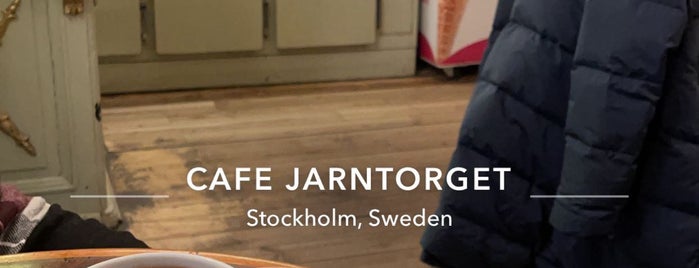 Cafe Järntorget is one of Stockholm.