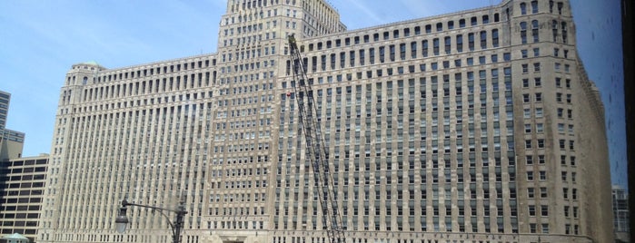 The Merchandise Mart is one of Hello, Chicago.