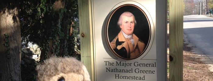 General Nathanael Greene Homestead Museum at Spell Hall is one of Gespeicherte Orte von Greg.