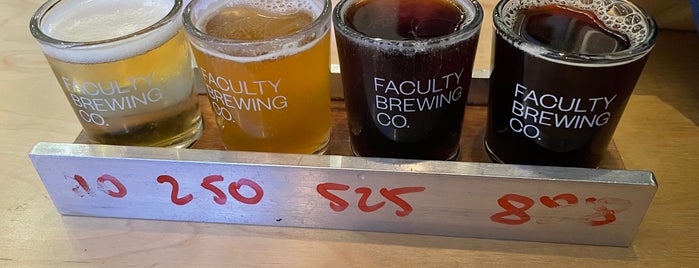 Faculty Brewing Co. is one of YVR Beer.