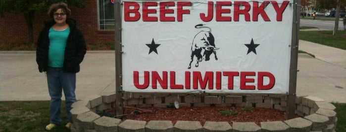Beef Jerky Unlimited is one of สถานที่ที่ Ross ถูกใจ.
