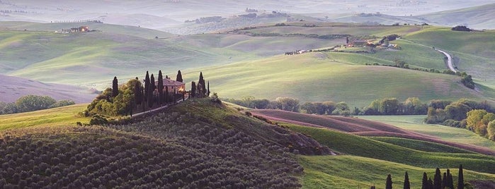Val d'Orcia is one of Italy.