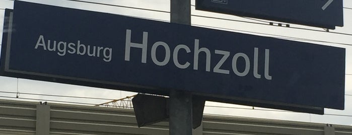 Bahnhof Augsburg-Hochzoll is one of Lieblings.