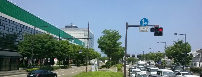 ドコモ金沢西都ビル (NTTドコモ 北陸支社) is one of 50メートル道路.