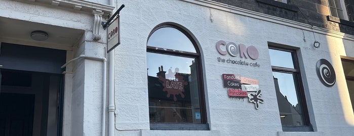 Coro the chocolate cafe is one of Scotland.