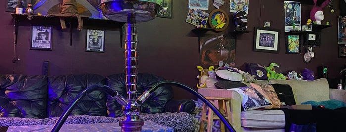 The Wolf and The Raven Hookah Lounge is one of My favorites.