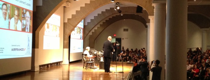 Cooper Union Great Hall is one of Historic NYC Landmarks.